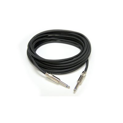 1/4" Male Phone to 1/4" Male Phone Speaker Cable (14 Gauge) - 25'