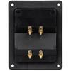 Parts Express Gold Plated Bi-Amp Speaker Wire Terminal Cup Binding Post Banana Jack view 2