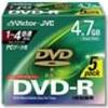 Victor DVD CD-RW, DVD, DVD + R 4.7 GB 4 X Speed, 5 Piece VD  r47b5 view 1