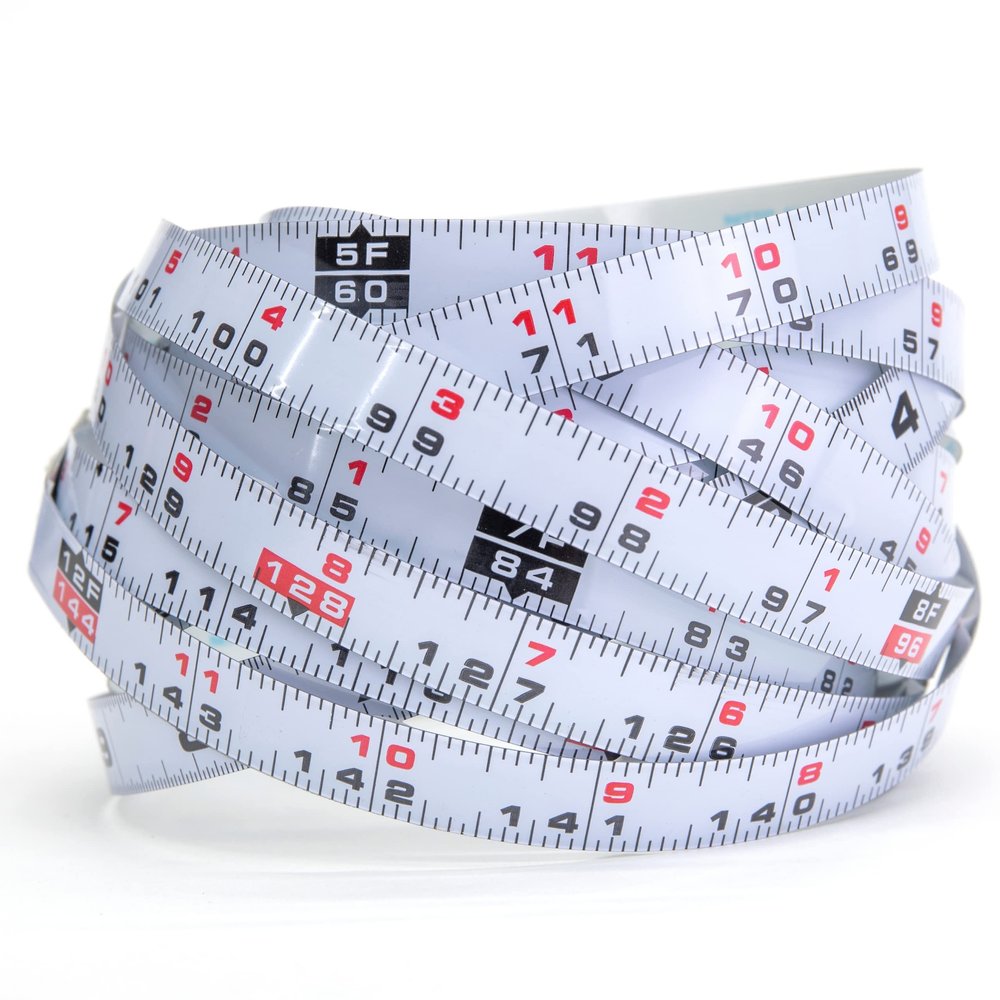 Kreg 12-Foot Self-Adhesive Measuring Tape, Workshop Measuring Tape, KMS7723.
