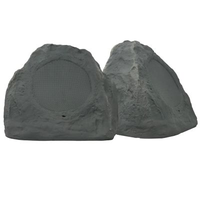 TIC TFS0-SL 5.5" Outdoor Weather-Resistant Rock Speakers (Pair) - Slate