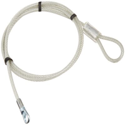 Elecom ESL-W1046 Security Wire, Wire Only, 3.3 ft (1.0 m) / Diameter 0.2 inches (4.6 mm)