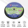 Verbatim 43480 12x CD-RW - 10 Pack Spindle view 4