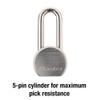 Master Lock 930DLHPF Padlock with Key, Hardened Steel view 4