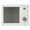 Broan-NuTone Wall Heater, White Grille Heater with Built-In Adjustable Thermostat, 750/1500W, 120/240V AC view 1