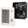 Broan-NuTone Wall Heater, White Grille Heater with Built-In Adjustable Thermostat, 750/1500W, 120/240V AC view 3