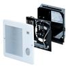 Broan-NuTone Wall Heater, White Grille Heater with Built-In Adjustable Thermostat, 750/1500W, 120/240V AC view 4
