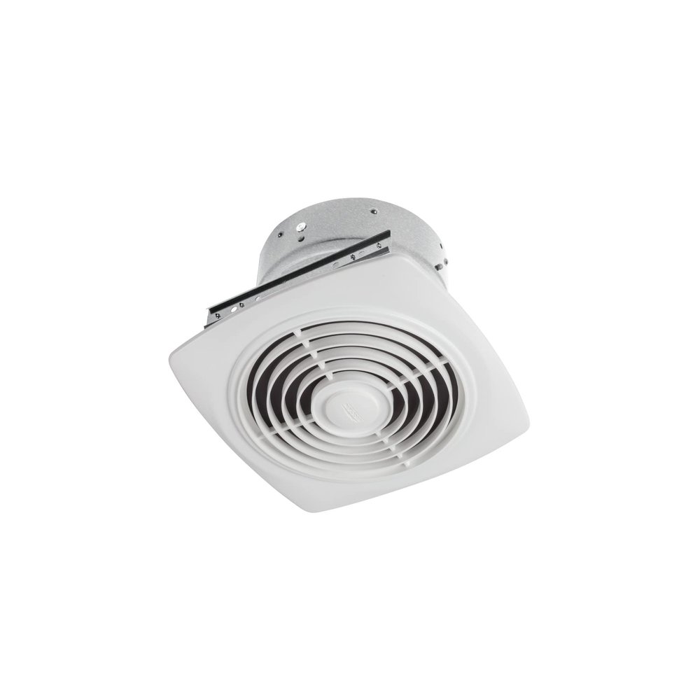 Broan-NuTone 505 Exhaust Fan, White Vertical Discharge Ceiling Ventilation Fan, 8.5 Sones, 200 CFM, 8"
