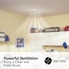 Broan-NuTone 505 Exhaust Fan, White Vertical Discharge Ceiling Ventilation Fan, 8.5 Sones, 200 CFM, 8" view 4