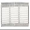 GAF Master Flow - 16" x 4" Aluminum Under Eave Soffit Vent - EAC16X4 - Mill Finish, Louvered Intake Vent with Poly-Mesh Screen for Attic Ventilation, Corrosion-Resistant, 26 Sq. in. NFA view 2