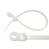 Pico 7087PT 11" 50 lbs #10 Mount Hole Nylon Tie Wrap 25 per Package view 1