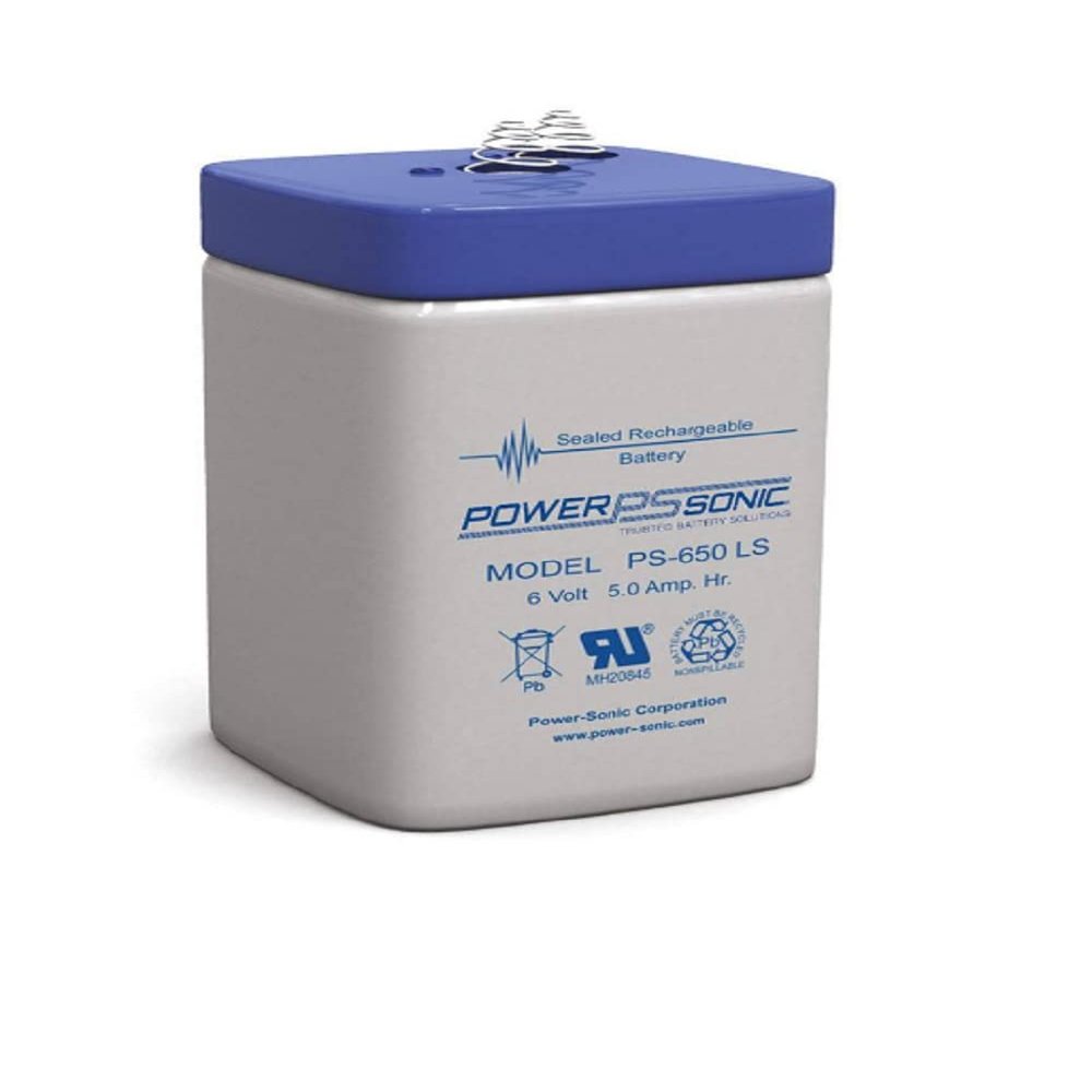Power Sonic PS-650LS 6V5.0AH Spring