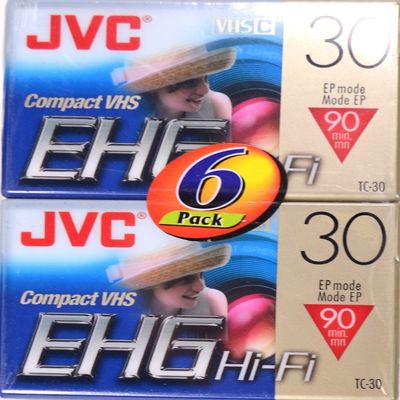 JVC VHS-C Tape (TC30EHGDU6) (TC30EHGDU6)