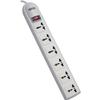 Tripp LITE SUPER6OMNI Surge Strip 250V German, France Plug 6 Universal Outlets 6 feet Cord 750J view 1