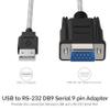 SABRENT USB to RS-232 DB9 Serial 9 pin Adapter Prolific PL2303 1-ft [SBT-USC1K] view 2