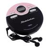 Studebaker SB3703PB Joggable Personal CD/MP3 Player with Audio Book Compatibility, Bookmark Feature and FM PLL Radio - Pink/Black view 1