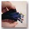 1/2" Snakeskin Cable Management Kit - Black - 8 feet view 2