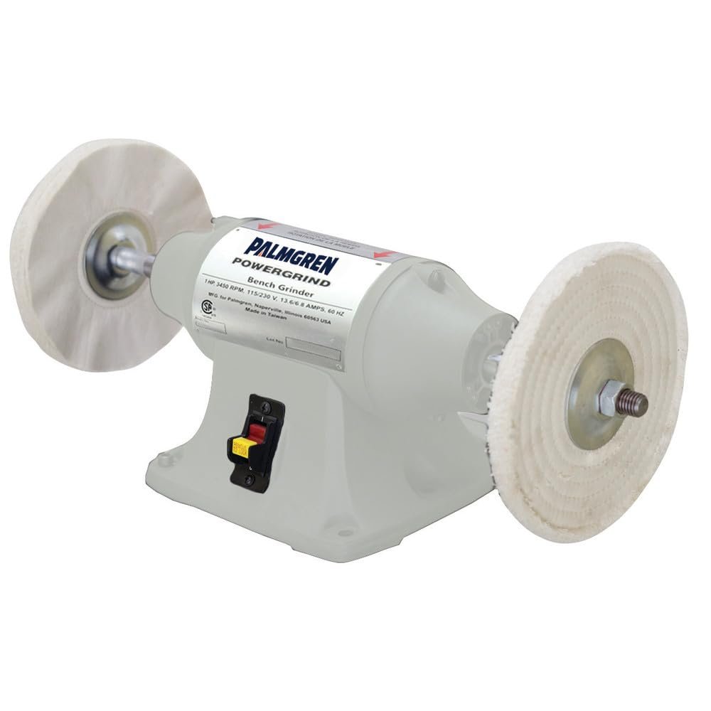 PALMGREN 9682083 - 8" 3/4HP 115/230V Buffer