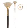 Princeton Dakota Paintbrush, Size 8, Dark Brown view 1