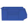 Akro-Mils 6 Pack AkroBins Plastic Storage Bins, Space-Saving Organizers, Blue view 2
