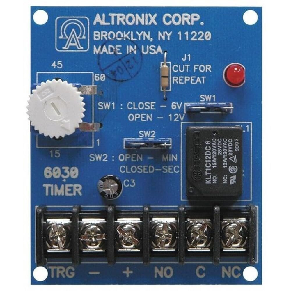 Altronix Timer-Bell Off,Timer 6030-1 Each