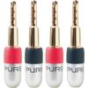 Belkin PureAV Do-It-Yourself Gold Banana Plugs (4-Pack) view 1