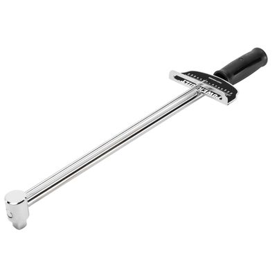 Powerbuilt 1/2-Inch Drive Needle Torque Wrench, Beam Torque Wrench 0-140 Foot/Pounds and 0-20 Meter/Kilograms, High Visibility Markings for Easy Readings - 644044