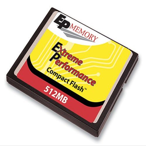 ACP-EP Memory 512MB Extreme Performance Compact Flash Card (CF) - EPCF/512-HS