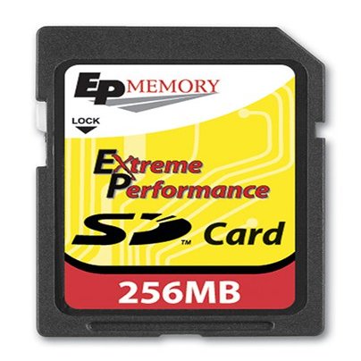 ACP-EP Memory 256MB Extreme Performance Secure Digital Card (SD) - EPSD/256-HS