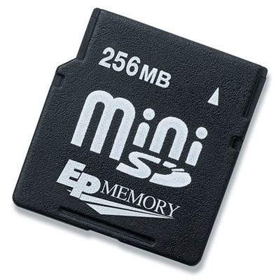 ACP-EP Memory 256MB Mini Secure Digital Card (miniSD) - EPSD/256-MINI