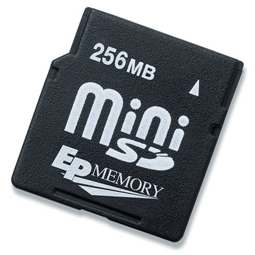 ACP-EP Memory 256MB Mini Secure Digital Card (miniSD) - EPSD/256-MINI