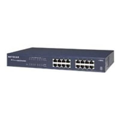 Netgear ProSafe JGS516 16-port Gigabit Ethernet Switch - 16 x 10/100/1000Base-T LAN