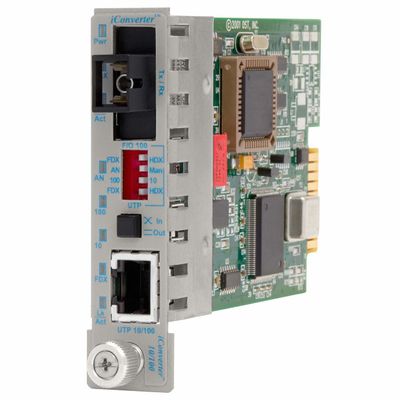 Omnitron ICONVERTER 10/100 SF SMSC 20KM (8391-1)