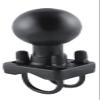 RAM MOUNTS (RAM-D-235U Double U-Bolt Base with 2.25" Ball for Rails from 0.75" to 1.25" in Diameter view 2
