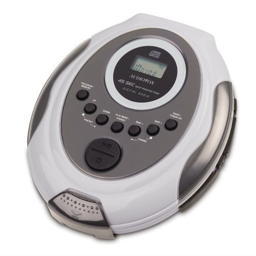Audiovox CE148D Weather-resistant Personal CD Player