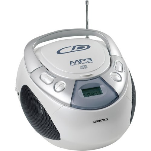 Audiovox CE250MP Portable CD/MP3 Boom Box