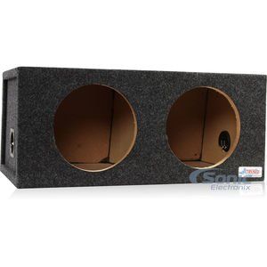 Atrend 10DM 10" Dual Hatchback Style Medium Sealed Subwoofer Enclosure