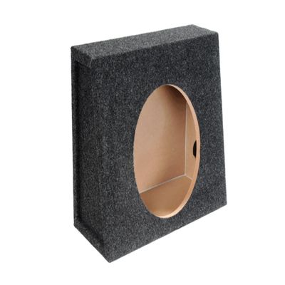 10 in Single Truck Enclosure Sealed Subwoofer Enclosure Precision CNC-Cut, Premium MDF Construction. Proudly USA Made.