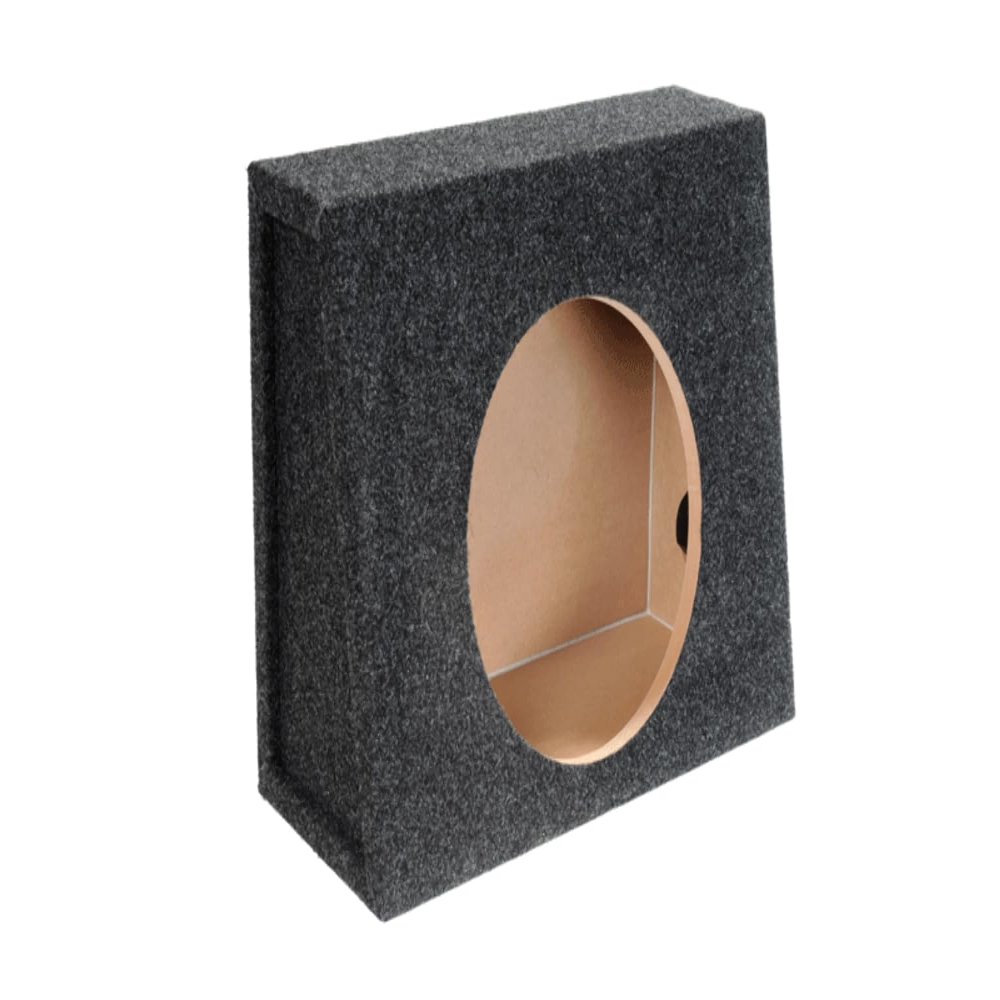 10 in Single Truck Enclosure Sealed Subwoofer Enclosure Precision CNC-Cut, Premium MDF Construction. Proudly USA Made.