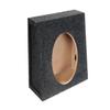 10 in Single Truck Enclosure Sealed Subwoofer Enclosure Precision CNC-Cut, Premium MDF Construction. Proudly USA Made. view 1