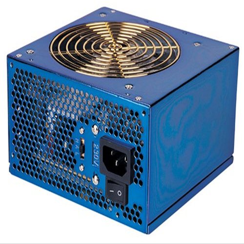 Coolmax 500W 120MM Silent Led Fan Blue ATX Power Supply
