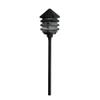 Kichler 15005BKT Six Groove Path & Spread 1-Light 12V, Textured Black view 1