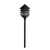 Kichler 15005BKT Six Groove Path & Spread 1-Light 12V, Textured Black view 4