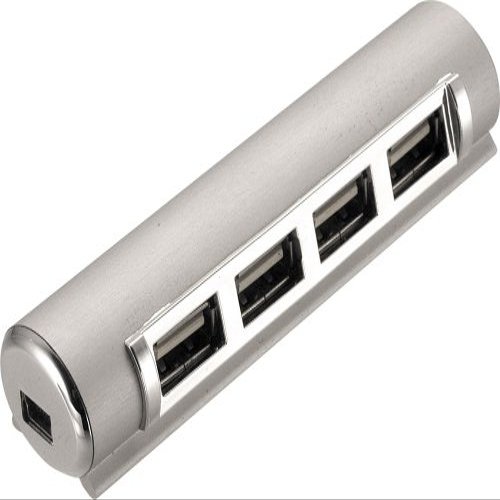 GH uhc204es Slim 4 Port USB Hub Silver