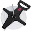 Champion Sports Open Reel Measuring Tapes  Durable Hand Crank with Metal Spike, Dual-Sided Feet & Meters, Perfect for Track & Field and Long Jump, 400 Feet/120 Meters view 1