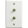 Coax Duplex Wall Plates view 1