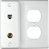 Ac/Coax/Phone Wall Plate view 1