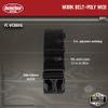 Bucket Boss - Work Belt - Poly Web, Belts & Suspenders (55147), Black view 3