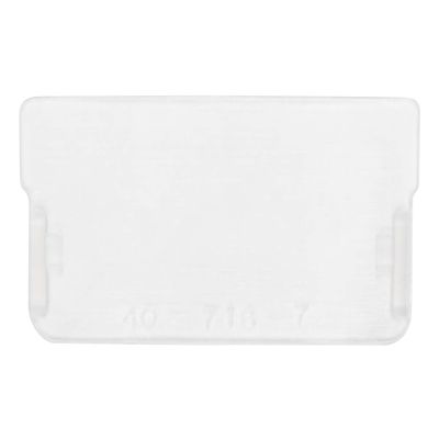 Akro-Mils 40716 Plastic Width Dividers for Small Drawers in Plastic Cabinets, Custom Storage Inserts for Teacher Toolbox, Small Parts Organizer, Screw Organizer and More, 16-Pack, Clear