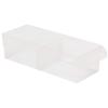 Akro-Mils 40716 Plastic Width Dividers for Small Drawers in Plastic Cabinets, Custom Storage Inserts for Teacher Toolbox, Small Parts Organizer, Screw Organizer and More, 16-Pack, Clear view 2